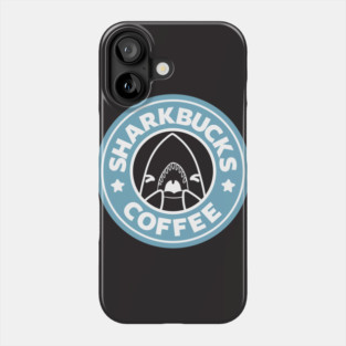 Sharkbucks Logo [Blue] Phone Case