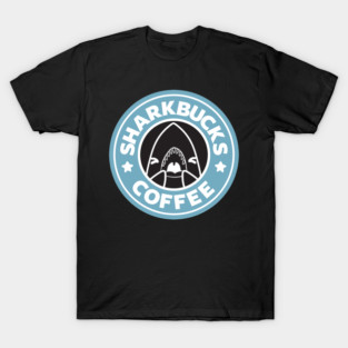 Sharkbucks Logo [Blue] T-Shirt