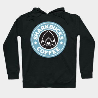 Sharkbucks Logo [Blue] Hoodie
