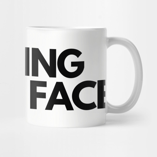 Resting Beard Face by Litehouse Tees