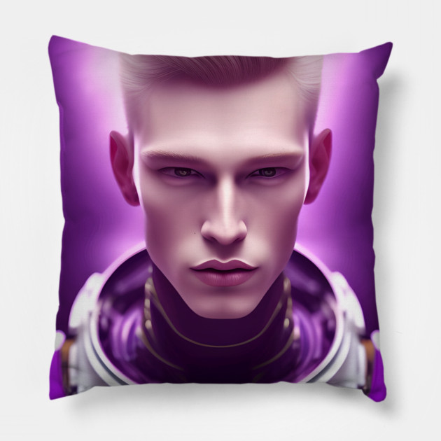 astronaut costume astronaut love Pillow by animegirlnft