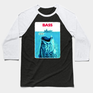 Bigger Bass Boat Baseball T-Shirt