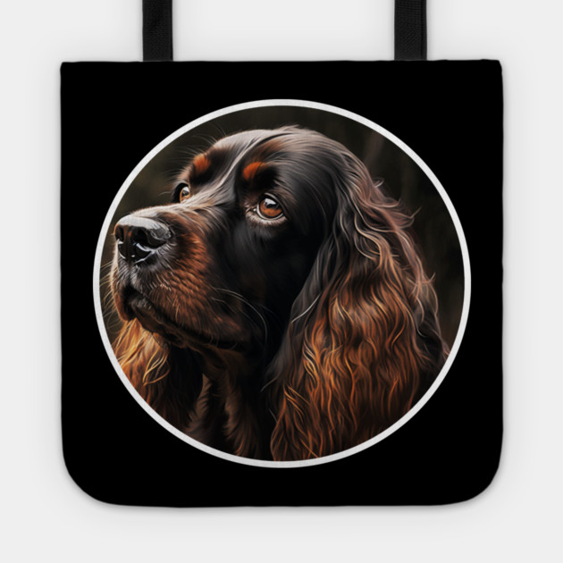 Cocker Spaniel Dog, Love Cocker Spaniels Tote by logiamerch