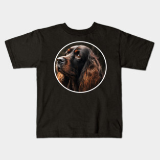 Cocker Spaniel Dog, Love Cocker Spaniels Kids T-Shirt