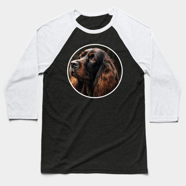 Cocker Spaniel Dog, Love Cocker Spaniels Baseball T-Shirt by logiamerch