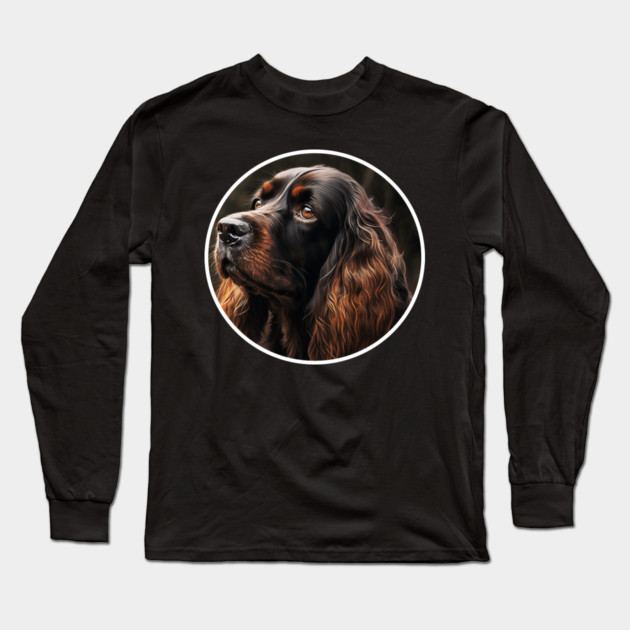 Cocker Spaniel Dog, Love Cocker Spaniels Long Sleeve T-Shirt by logiamerch