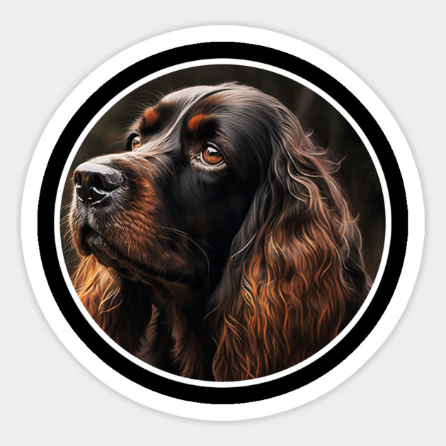 Cocker Spaniel Dog, Love Cocker Spaniels Magnet by logiamerch