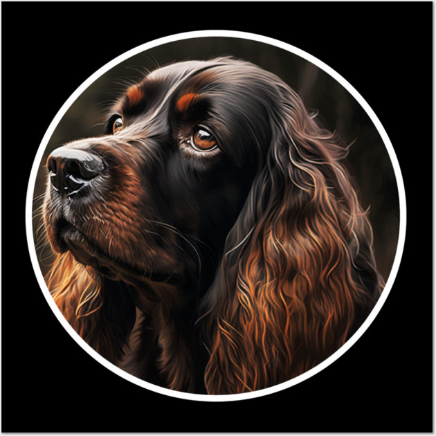 Cocker Spaniel Dog, Love Cocker Spaniels Wall Art by logiamerch