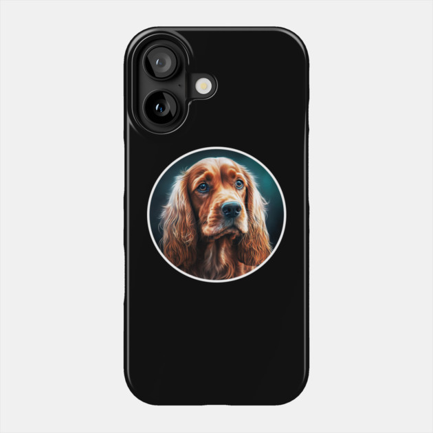 Cocker Spaniel Dog, Love Cocker Spaniels Phone Case by logiamerch