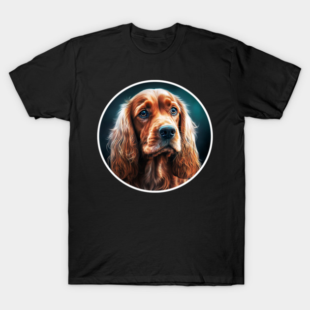 Cocker Spaniel Dog, Love Cocker Spaniels T-Shirt by logiamerch