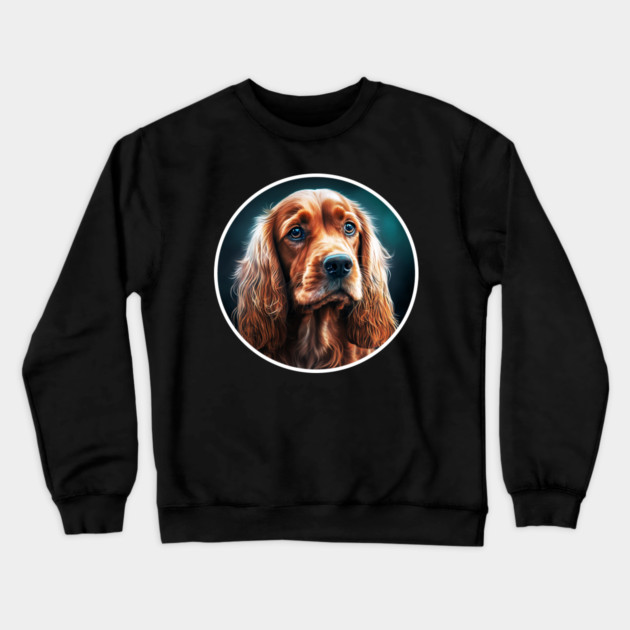 Cocker Spaniel Dog, Love Cocker Spaniels Crewneck Sweatshirt by logiamerch