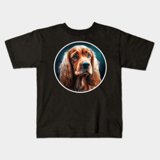 Cocker Spaniel Dog, Love Cocker Spaniels Kids T-Shirt