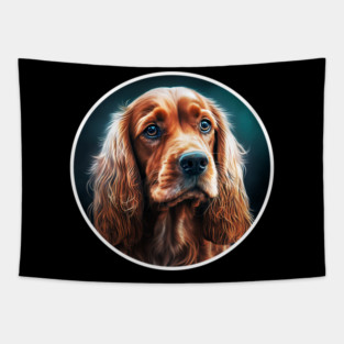 Cocker Spaniel Dog, Love Cocker Spaniels Tapestry
