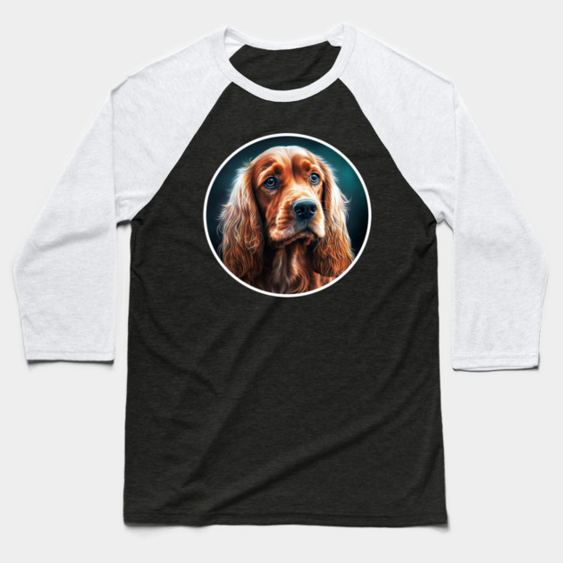Cocker Spaniel Dog, Love Cocker Spaniels Baseball T-Shirt by logiamerch