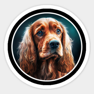 Cocker Spaniel Dog, Love Cocker Spaniels Magnet