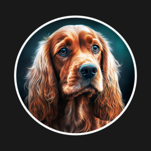 Cocker Spaniel Dog, Love Cocker Spaniels T-Shirt