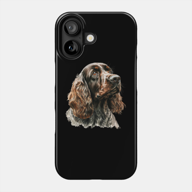 Cocker Spaniel Dog, Love Cocker Spaniels Phone Case by logiamerch