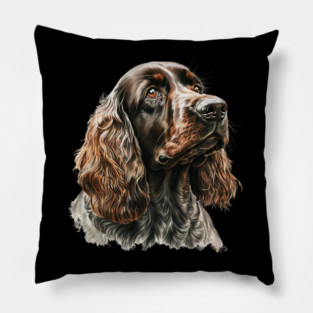 Cocker Spaniel Dog, Love Cocker Spaniels Pillow