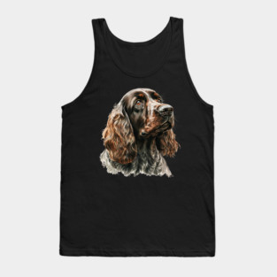 Cocker Spaniel Dog, Love Cocker Spaniels Tank Top