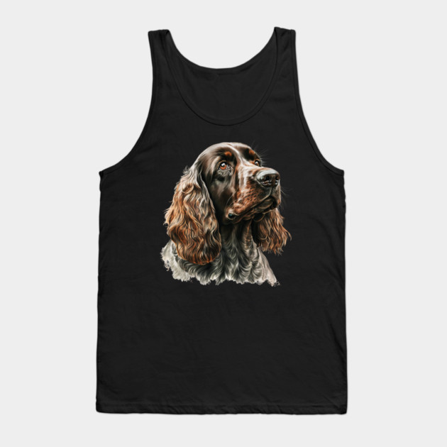 Cocker Spaniel Dog, Love Cocker Spaniels Tank Top by logiamerch