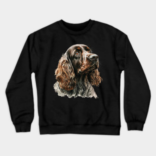 Cocker Spaniel Dog, Love Cocker Spaniels Crewneck Sweatshirt