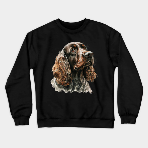 Cocker Spaniel Dog, Love Cocker Spaniels Crewneck Sweatshirt by logiamerch