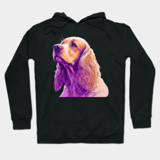 Cocker Spaniel Dog, Love Cocker Spaniels Hoodie