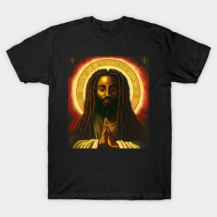 Afro African, Jesus Rasta Style, Jah T-Shirt