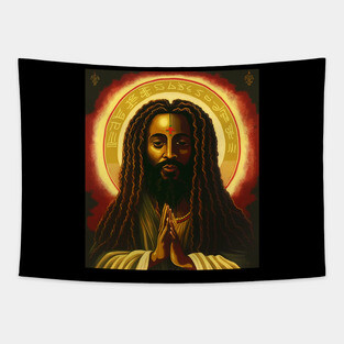 Afro African, Jesus Rasta Style, Jah Tapestry