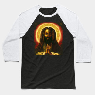 Afro African, Jesus Rasta Style, Jah Baseball T-Shirt