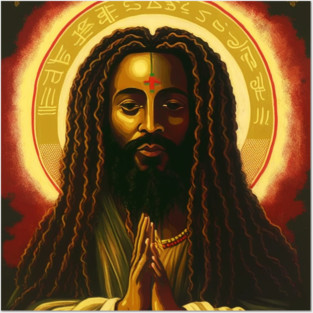 Afro African, Jesus Rasta Style, Jah Posters and Art