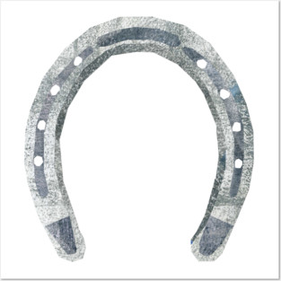Horseshoe Posters and Art
