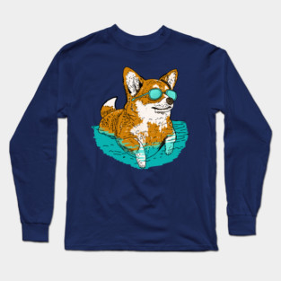 Nevermind Corgi Long Sleeve T-Shirt