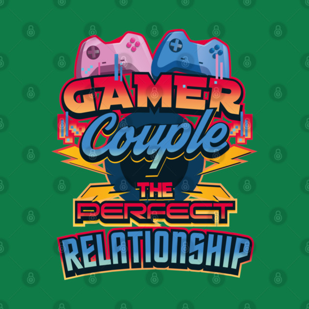 Gamer Couple The Perfect Relationship V-Day by creative