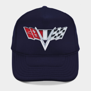 Chevy Flag Fender Eblem Hat
