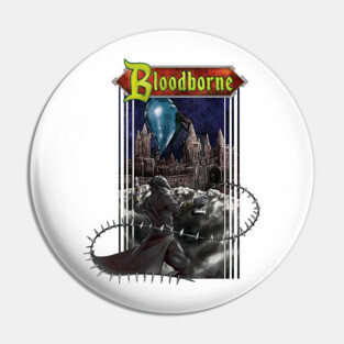 Bloodborne/Castlevania Crossover Cover Pin