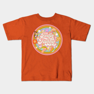 Feeling Funky - 70s retro Kids T-Shirt