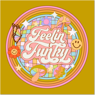 Feeling Funky - 70s retro Posters and Art