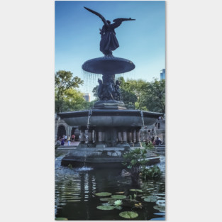 Bethesda Fountain, Central Park, NYC Posters and Art