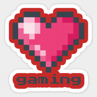 Love Gaming Sticker