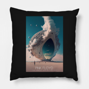 SCI-FI, surreal, The great gig in the sky Pink Floyd Pillow