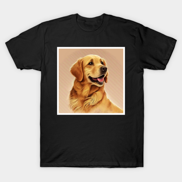 Golden Retriever Dog, Dog Lover T-Shirt by logiamerch