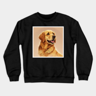 Golden Retriever Dog, Dog Lover Crewneck Sweatshirt