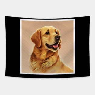 Golden Retriever Dog, Dog Lover Tapestry