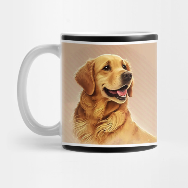 Golden Retriever Dog, Dog Lover by logiamerch