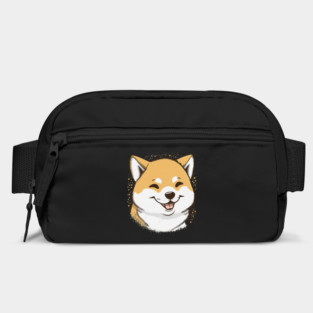 Cute Smiling Shiba Inu Dog, Dog Lover Bag