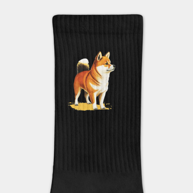 Shiba Inu Dog Illustration, Love Shiba Inu Dogs by logiamerch