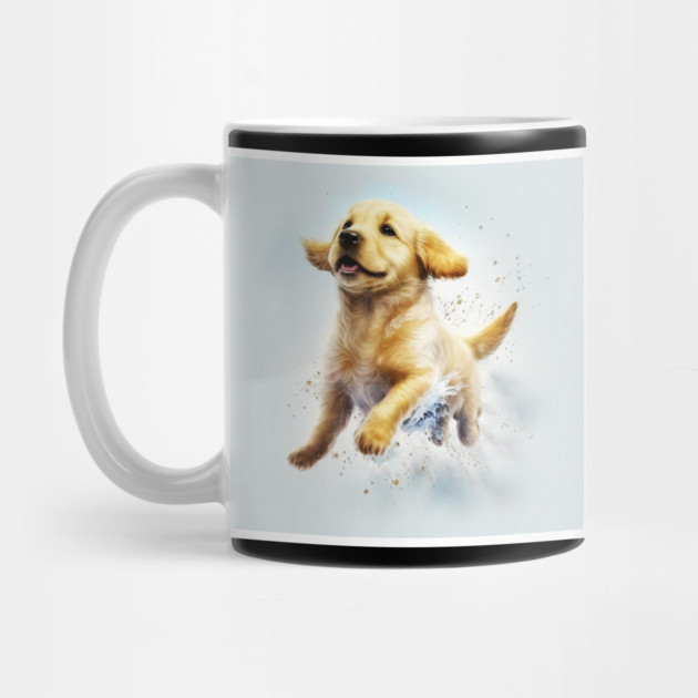 Golden Retriever Dog, Puppy Dog by logiamerch
