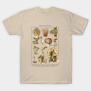 Endure and Survive - The last of us - Cordyceps mushrooms T-Shirt
