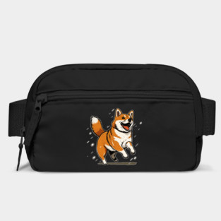 Playful Shiba Inu Dog, Dog Lover Bag